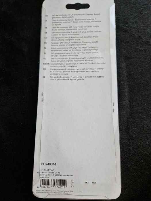 Kabel połączeniowy SAT