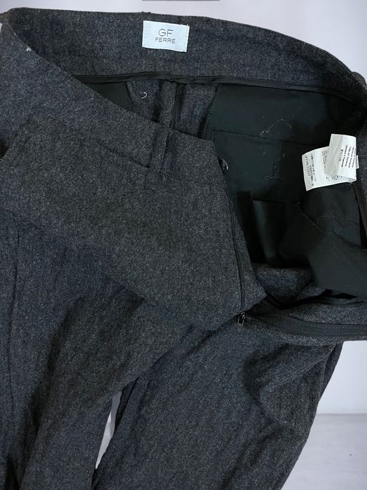 Gianfranco Ferre roz. M damskie wełniane spodnie