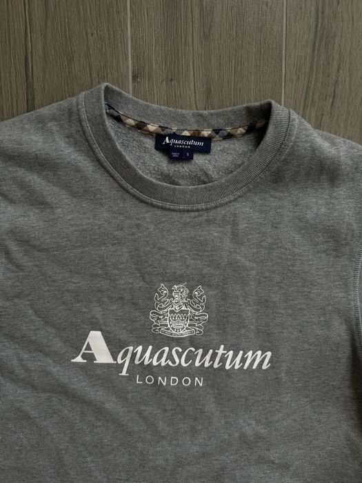 Світшот Aquascutum сірого кольору