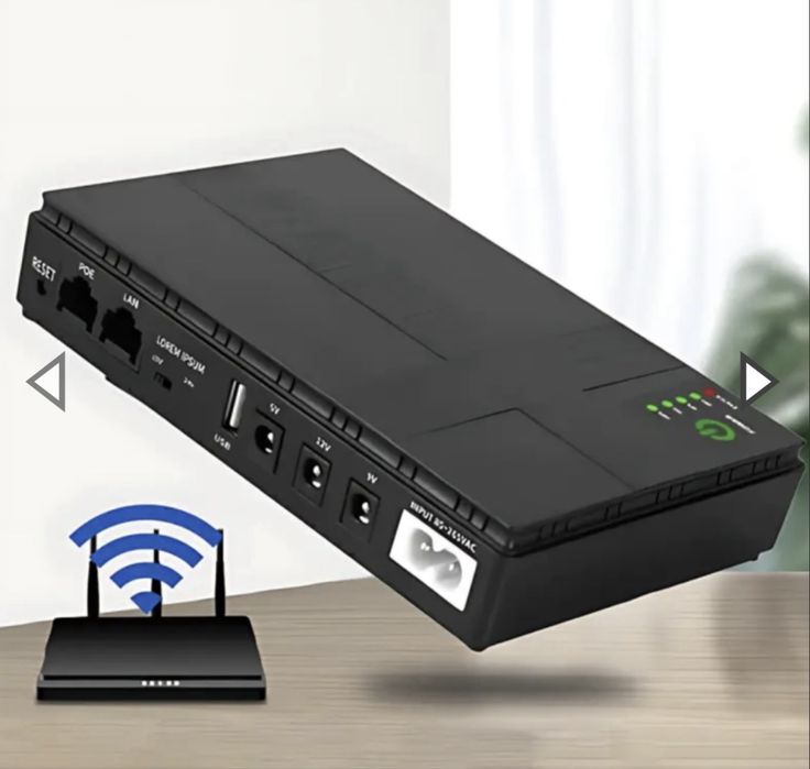 Джерело безперебійного живлення для роутера DC UPS DC1018P 18W 10400mAh . Джерело безперебійного живлення DC1018P