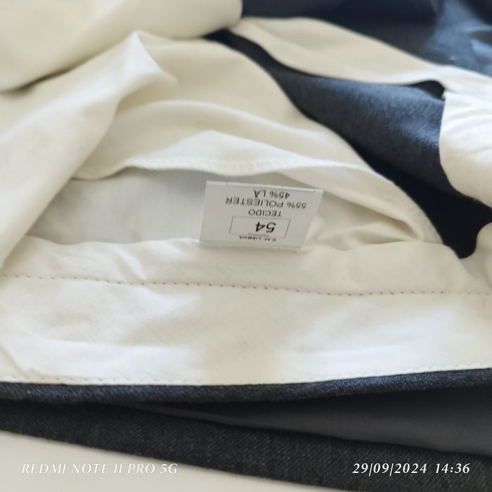 Fatos de homem plus size ( blazer e calça) 85 € cada 85 € cada