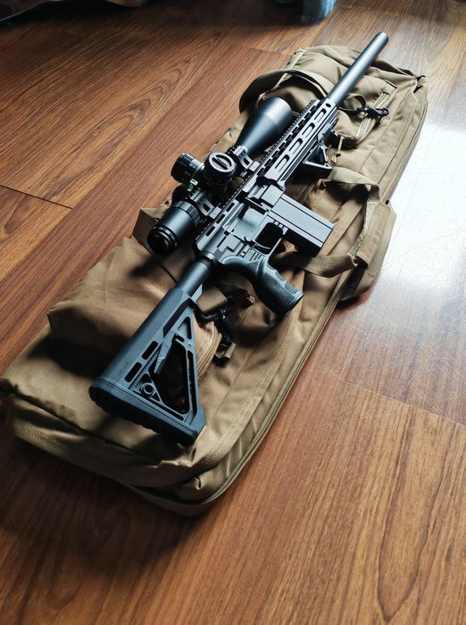 Carabina de ar comprimido PCP FX DRS tactical 700mm calibre 5.5mm