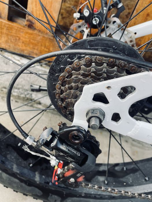 Горный велосипед Фэтбайк TopRider Jaguar Shimano  26x4.0.
