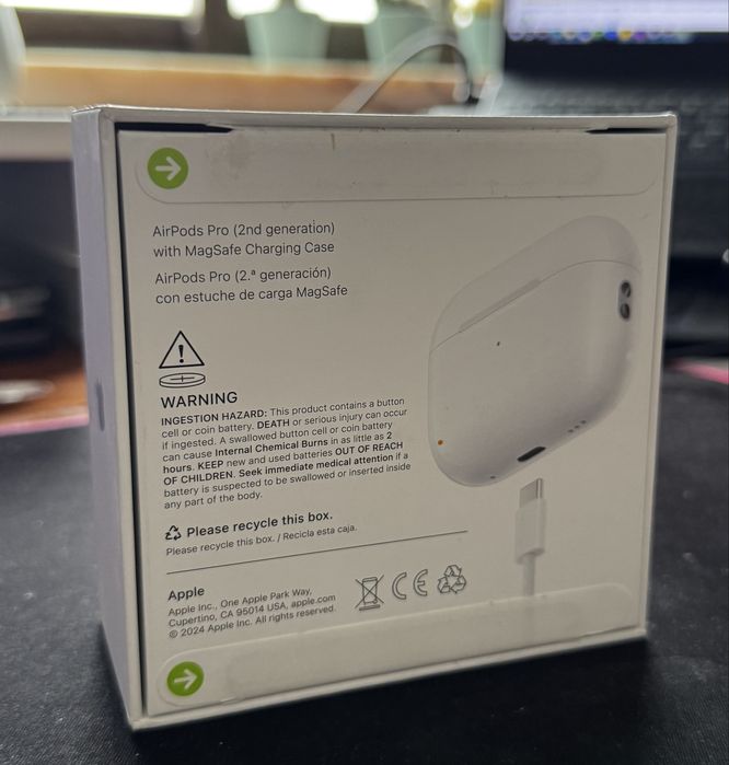 AirPods Pro 2 (USB-C) - Originais + Lacrados + Fatura