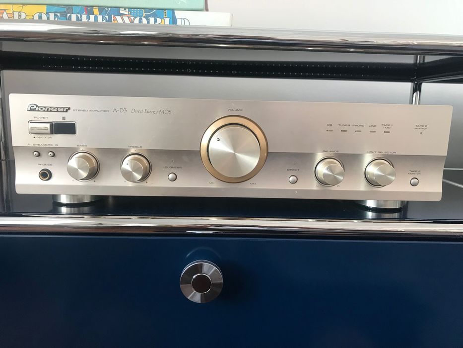 amplificador + cd player Pioneer (edição japonesa)