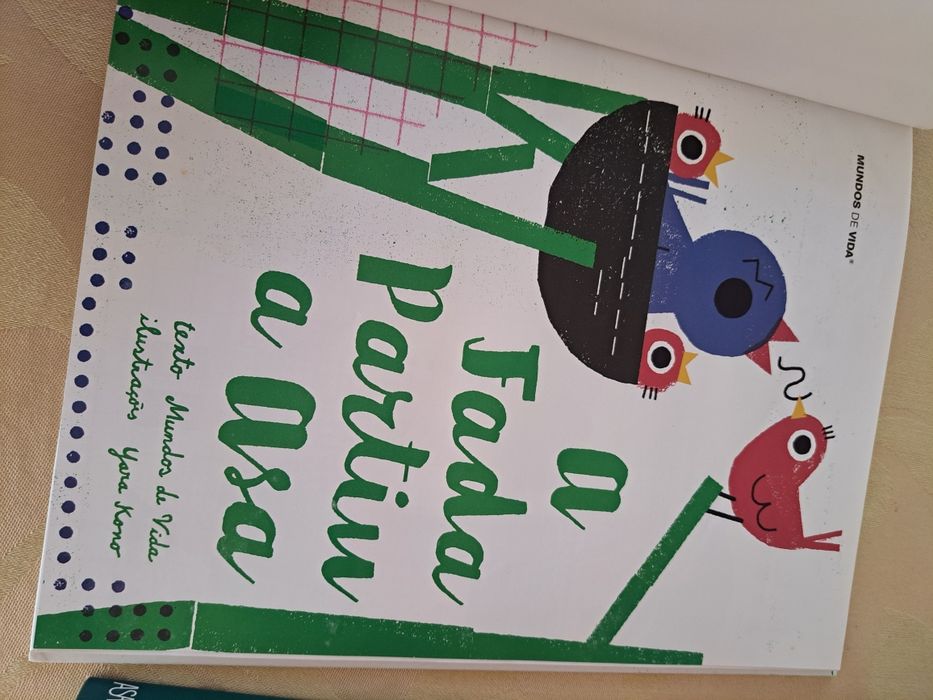 Livro Criança "A fada partiu a asa"