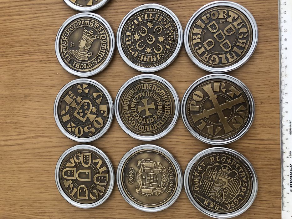Conjunto 11 medalhas decorativas