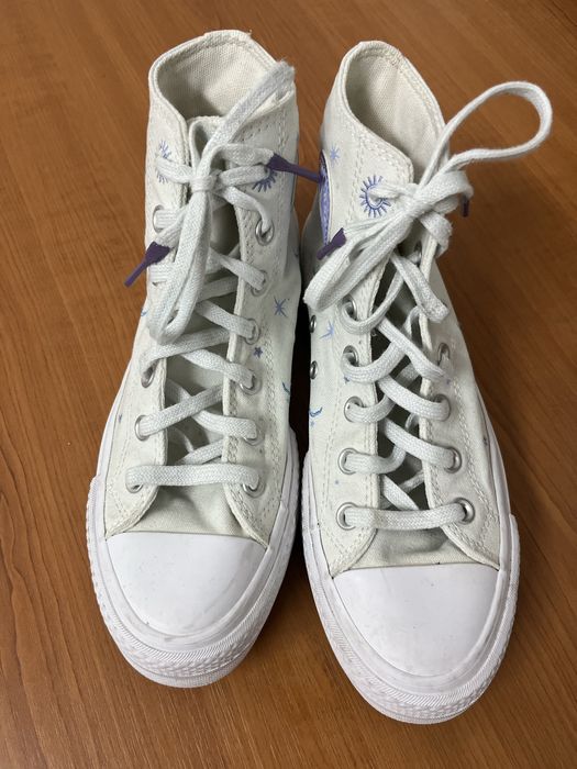 Високі кеди Converse Chuck Taylor All Star Lift Platform (Celestial / Зірки) Оригінал 37.5 розмір