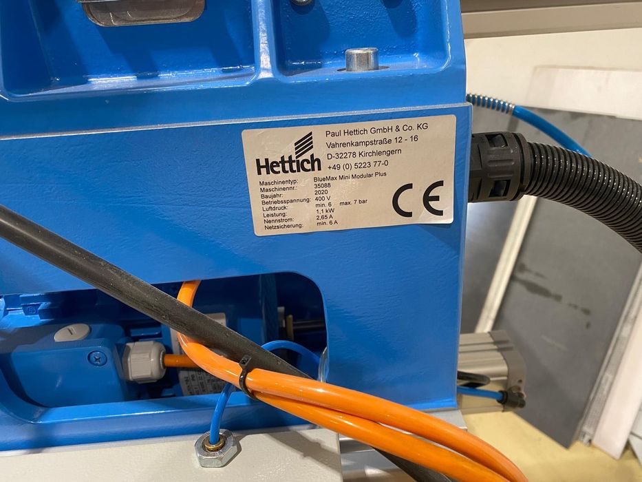 Wiertarka meblarska Hettich BlueMax Mini Modular Plus – komplet.