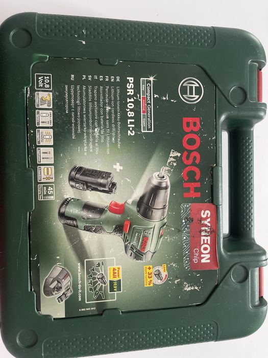 Wiertarko - wkrętarka Bosch PSR 1080 LI-2