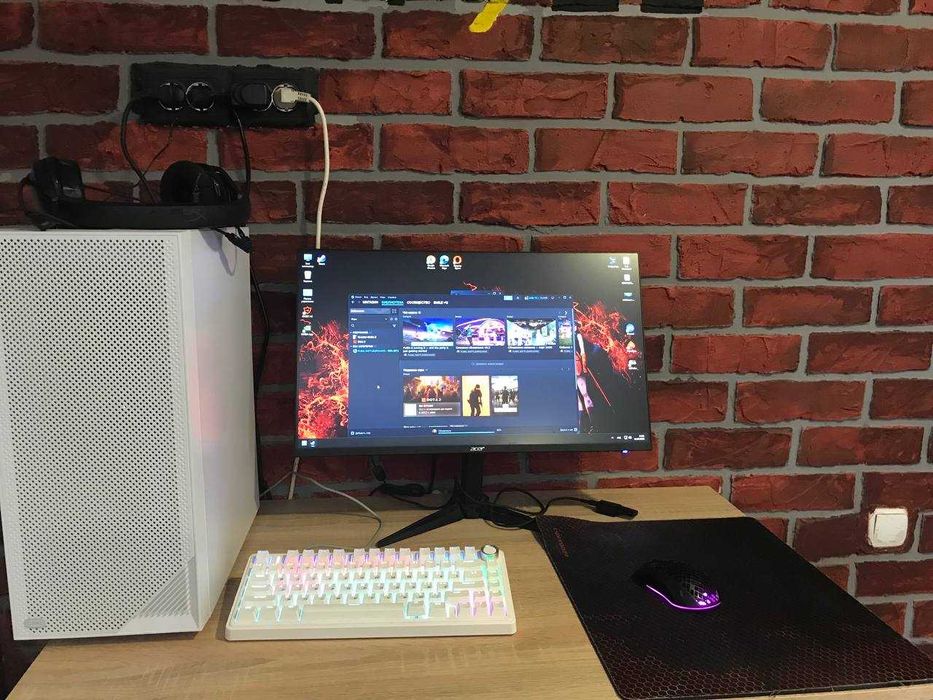 Ігровий ПК m3hard! Системний блок Монітор Клавіатура Миша