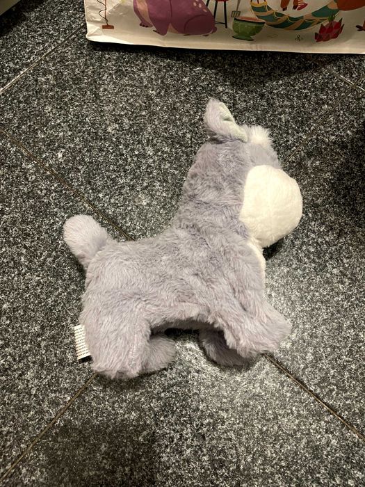 Peluche Cão Husky Cinzento Muito Macio