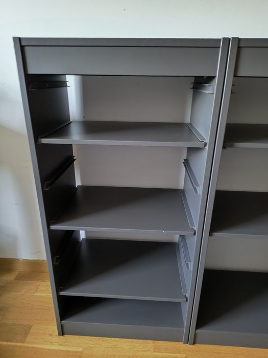 Regał Trofast szary 3 sztuki
