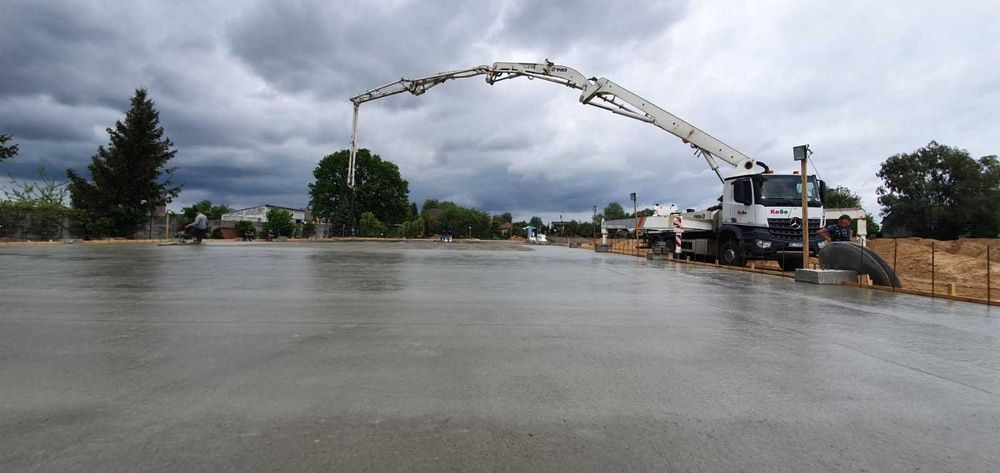 Beton towarowy z gruszki | pompa, fundamenty, stropy, posadzki