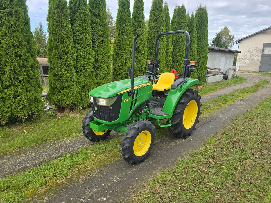 John Deere 3038 E  Fabrycznie NOWY John Deere 3038E 2026 rok HOMOLOGACJA EU, zarejestrowa