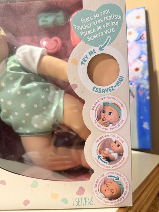 Реалістична лялька Be Loved, пупс, вінілова лялька, мʼяка лялька, реборн