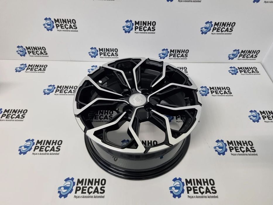 Jantes Renault Clio RS em 15 Preto Polido (4x100)