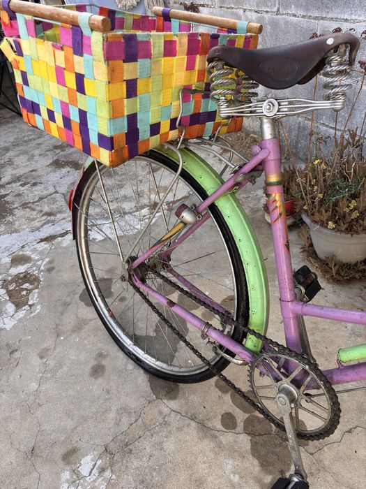 Bicicleta com cesto