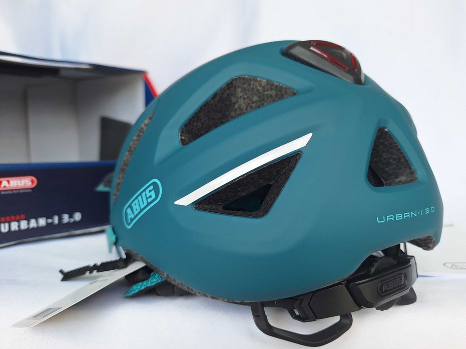 Kask rowerowy Abus Urban-I 3.0 Core Green S 51-55cm LED