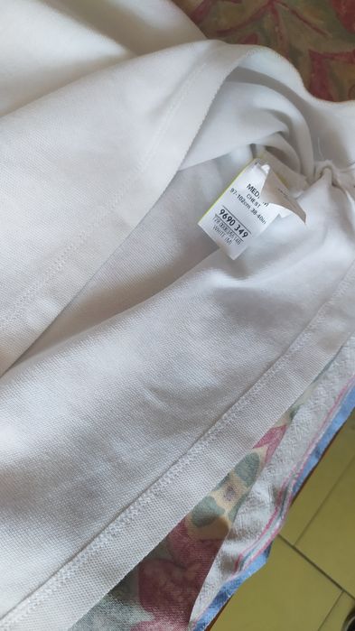 Koszulki białe męskie polo 2szt