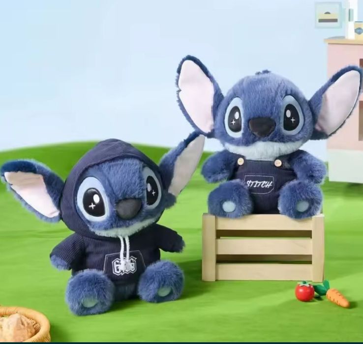 Стіч Stitch в худі одягу знімається дуже милий
