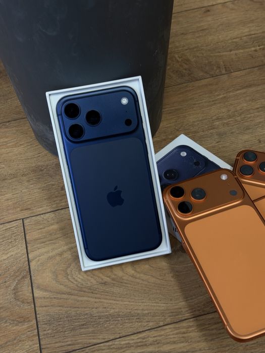 Ідеальні стани IPHONE 17Pro Max 256 Deep Blue/Cosmic Orange Neverlock Костюшка,5 igrand