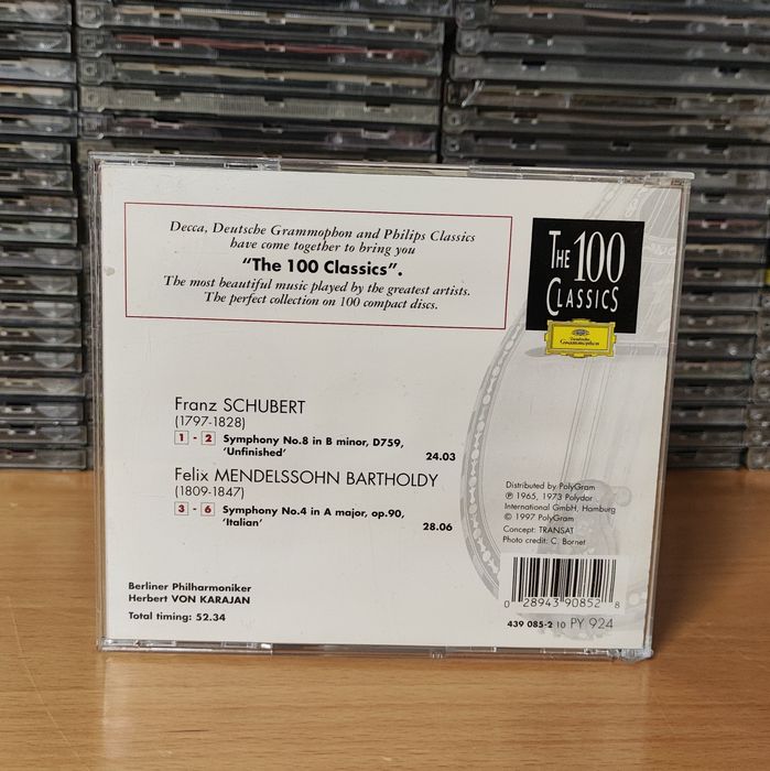 The 100 Classics Schubert Mendelssohn