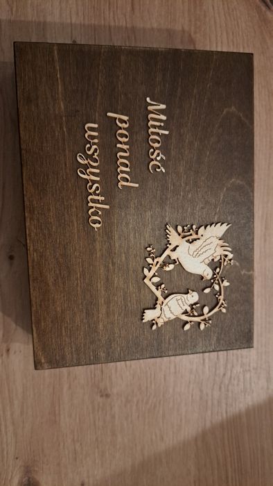 Pudełko na obrączki