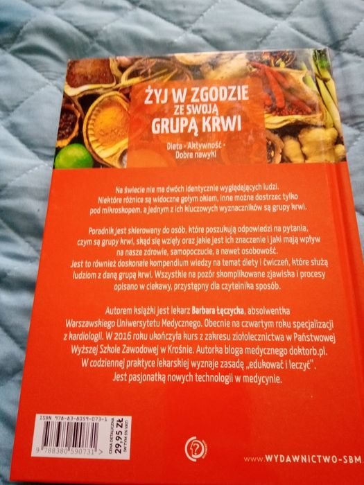 Książka Żyj w zgodzie ze swoją grupą krwi