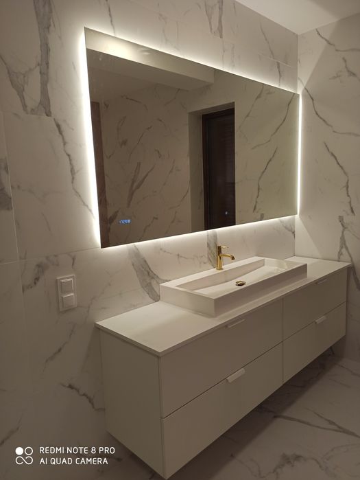 Remonty łazienek, Wykończenia wnętrz