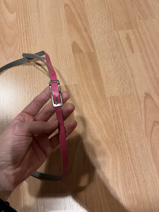 Różowy pasek oldschool 103cm