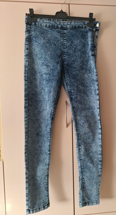 Spodnie tregginsy ala jeans 38 M sinsay
