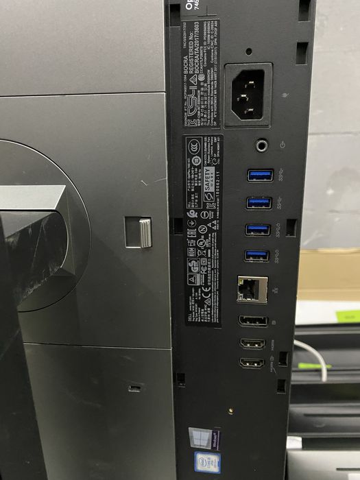 Моноблок 5шт Dell 7460 i5-8500/16 DDR4/512 SSD/Windows License