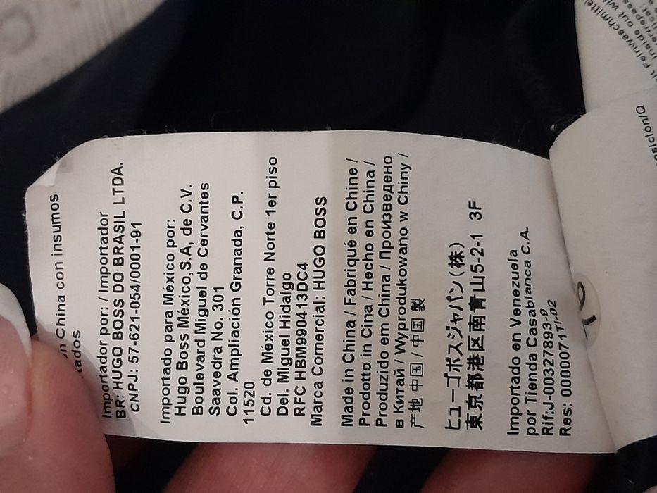 Bluza hugo boss L granatowa
