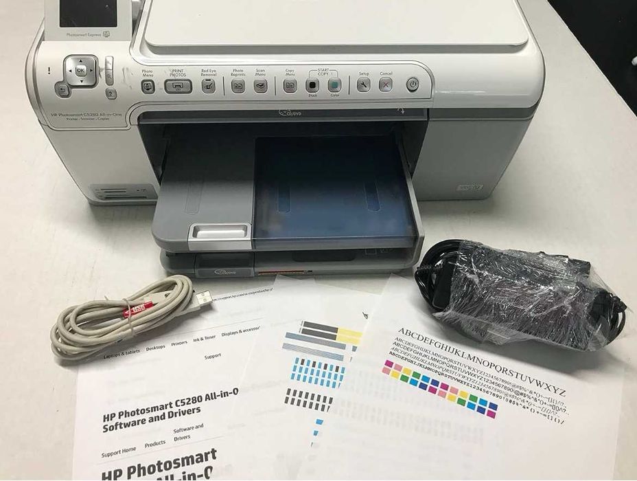 HP Photosmart C5280 All-in-One Принтер, Сканер, Ксерокс