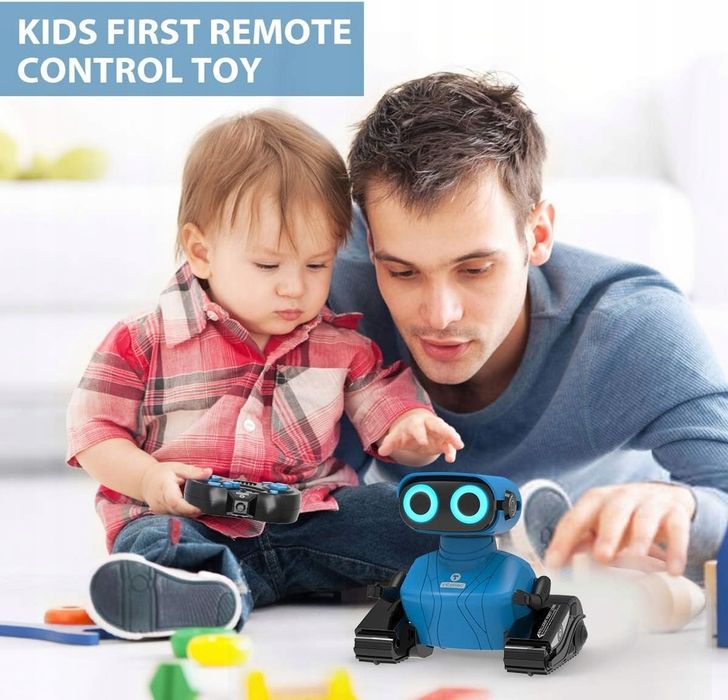 ROBOT ZABAWKA NA PILOTA RC PREZENT DLA DZIECI, DZIEWCZYNKI I CHŁOPCA ZDALNY