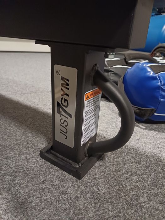 Ławka płaska do ćwiczeń + akcesoria OKAZJA !