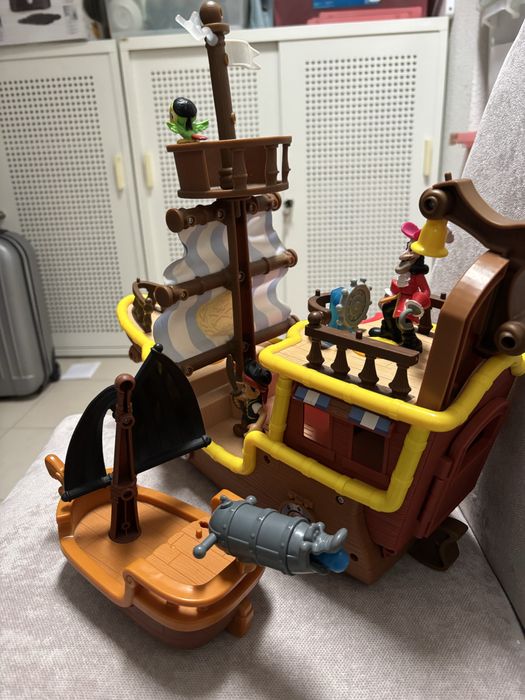 Barco Piratas Playmobil Capitao Gancho (2 barcos)