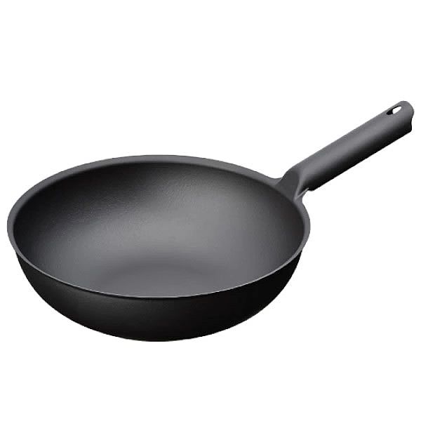 Wok żeliwny SSC 29 cm [SW291BK]