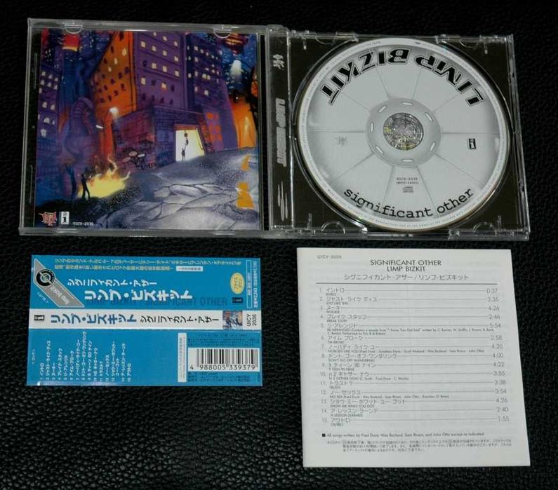 LIMP BIZKIT - Significant Other. 1999 Flip. Japan. OBI