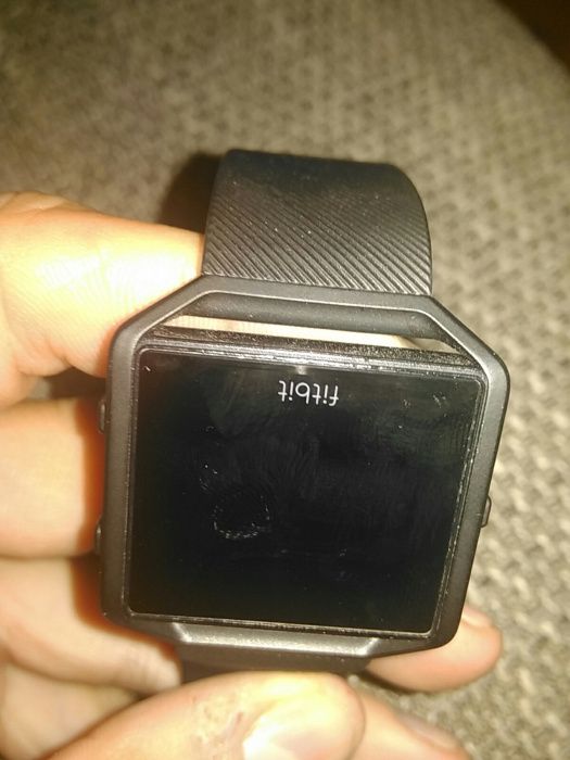 Zegarek sportowy Fitbit Blaze seria Gunmetal r. S tętno krokomierz sen