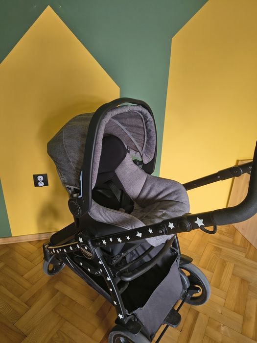 Wózek 3 w 1 Peg-Perego Futura Modular szary
