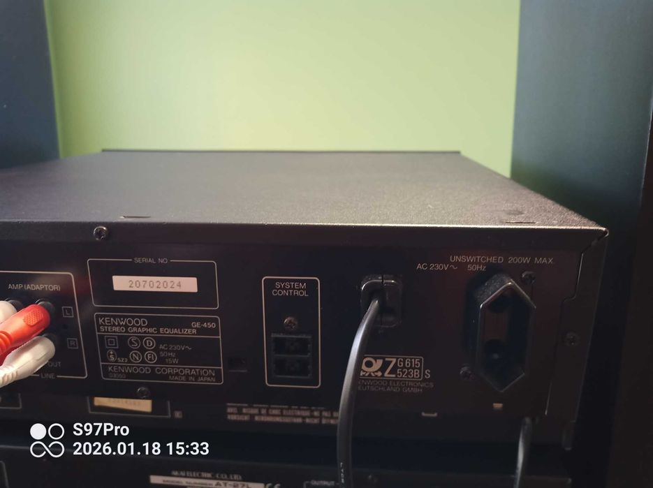 Korektor graficzny KENWOOD GE-450 - Made in Japan