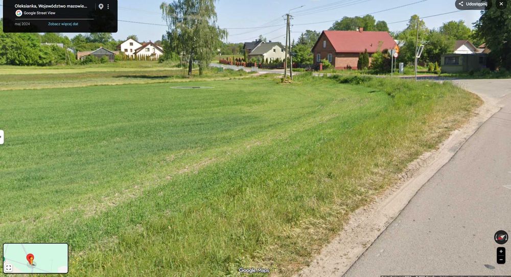 Działka pod zabudowę Oleksianka - Widok 2