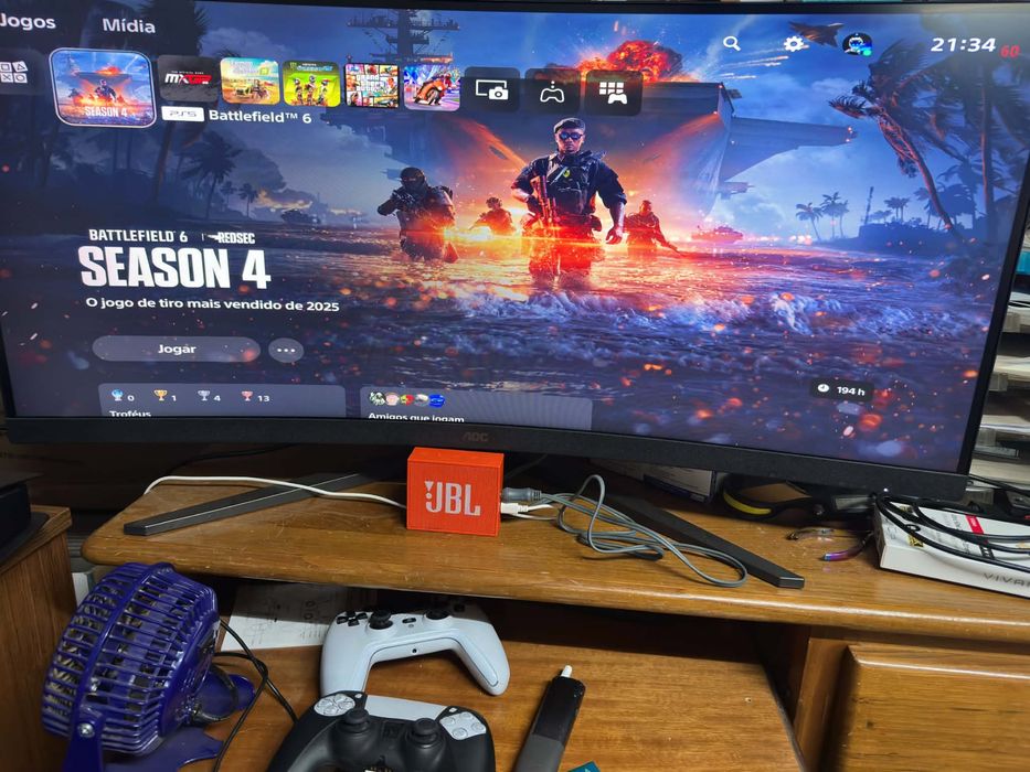 Ecrã aoc 2k ultrawide 34 polegadas