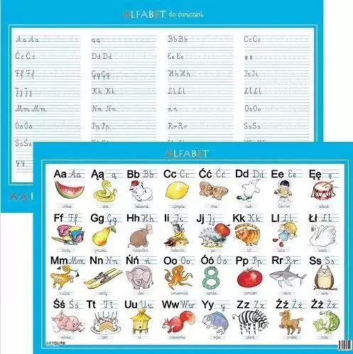 Podkładka edukacyjna - alfabet. ArtGlob. Nowy Produkt