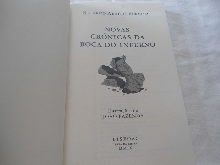 Novas Crónicas da Boca do Inferno de Ricardo Araújo Pereira