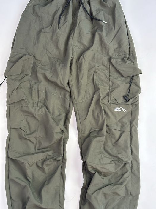 GORETEX НА УТЯЖКАХ штани карго зелені хакі хаки штаны парашути зеленые