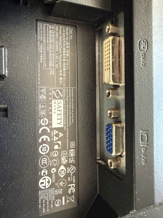 Monitor Dell E1913c