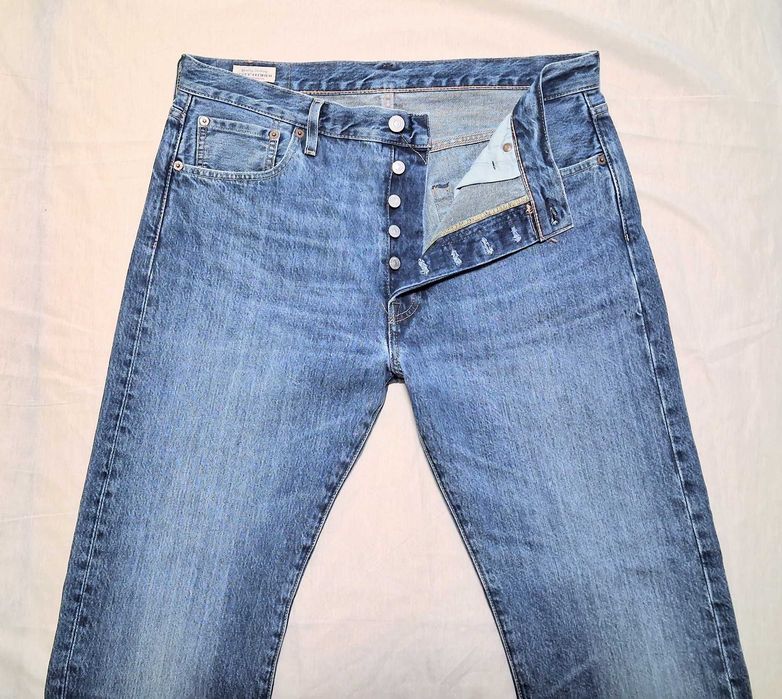 Levi's Premium 501 Original Fit  W34 L30 Преміальні джинси блакитні